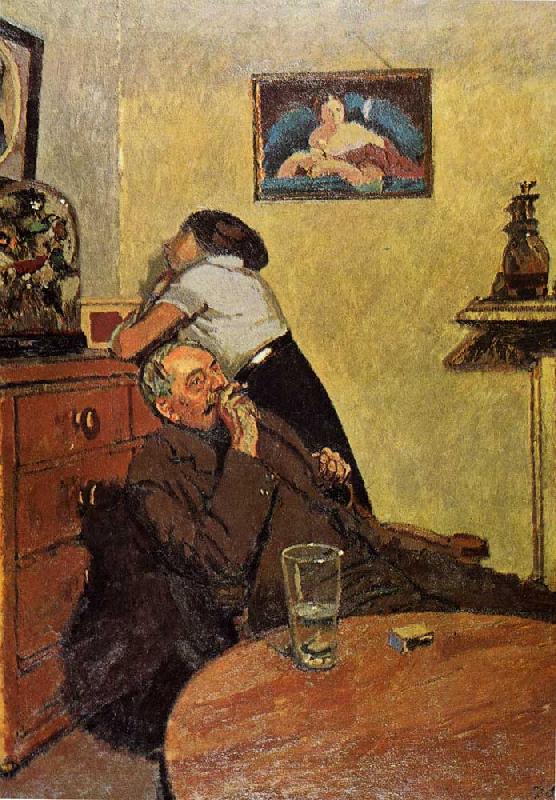 Walter Sickert Ennui oil painting picture